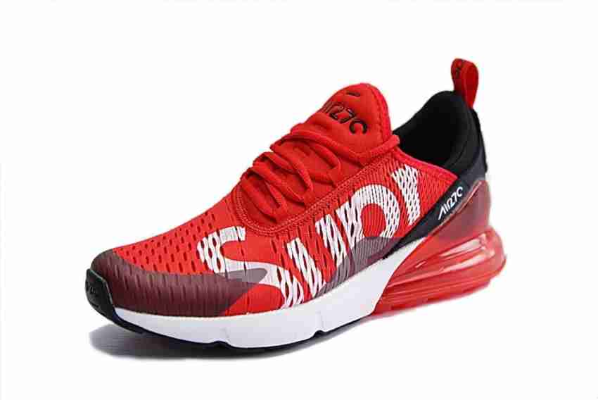 Supreme Red Athletic Shoes for Men