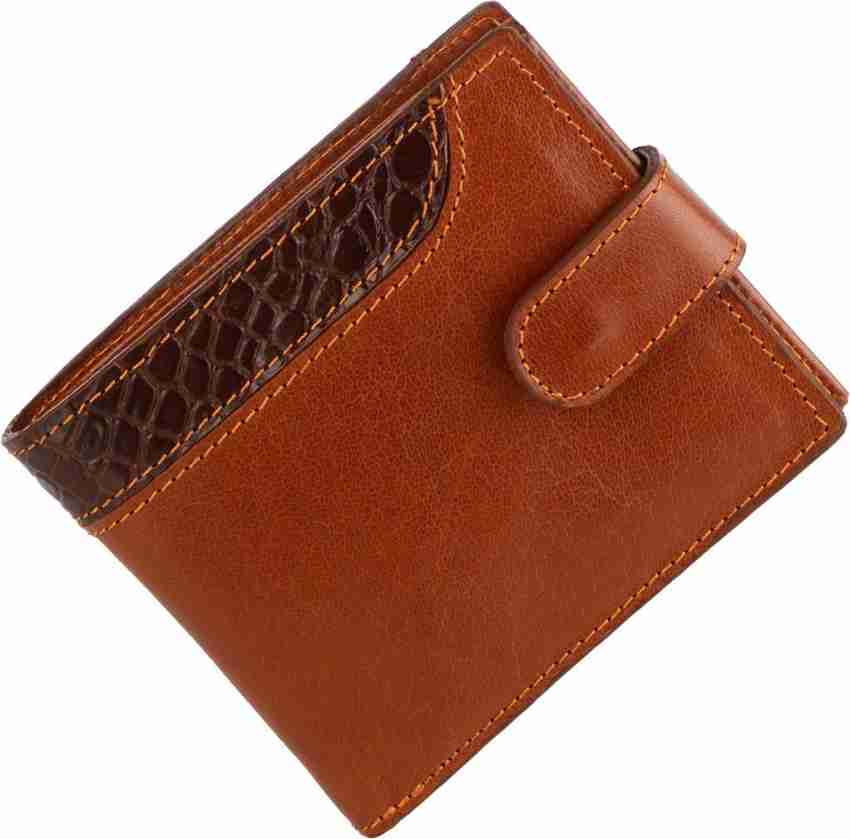 Ashwood Men Formal Brown Genuine Leather Wallet brown - Price in India