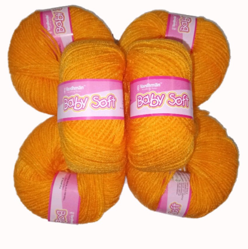 Baby Soft Yarn Wool - Light Red (Shade: BB019) • SamratMegaStore