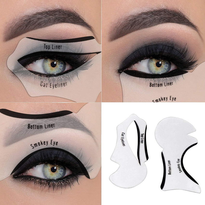 Printable Cat Eye Makeup Stencil Saubhaya Makeup