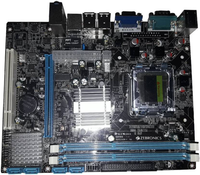 ZEBRONICS G41 Socket 775 With Processor Intel Core 2 Duo E8600