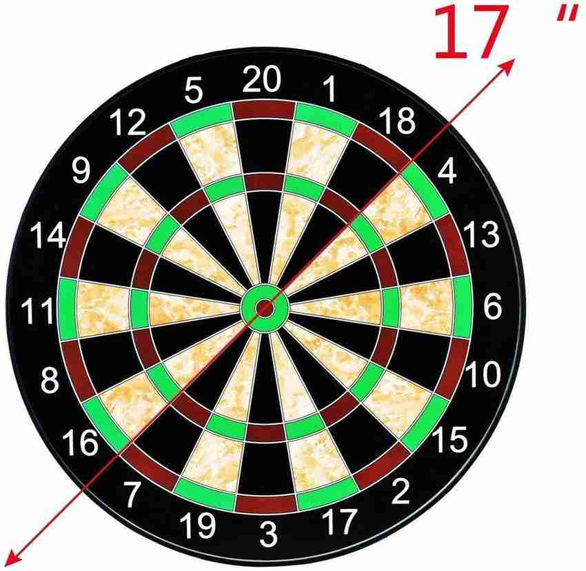 Authfort Magnetic Score Dartboard Kit Safety Dartboard with 6