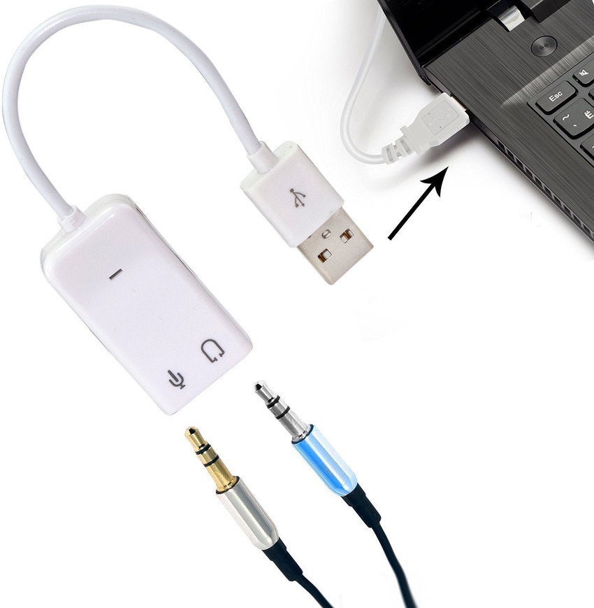 Usb shop sound adaptor
