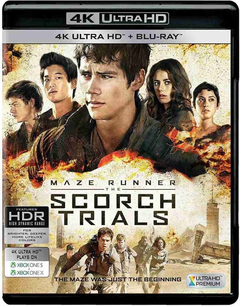 Maze Runner The Scorch Trials 4K UHD HD 2 Disc Price in