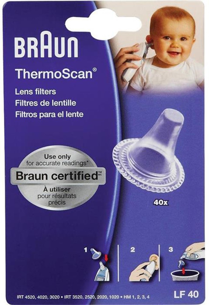THERMOMETER: BRAUN THERMOSCAN LENS F