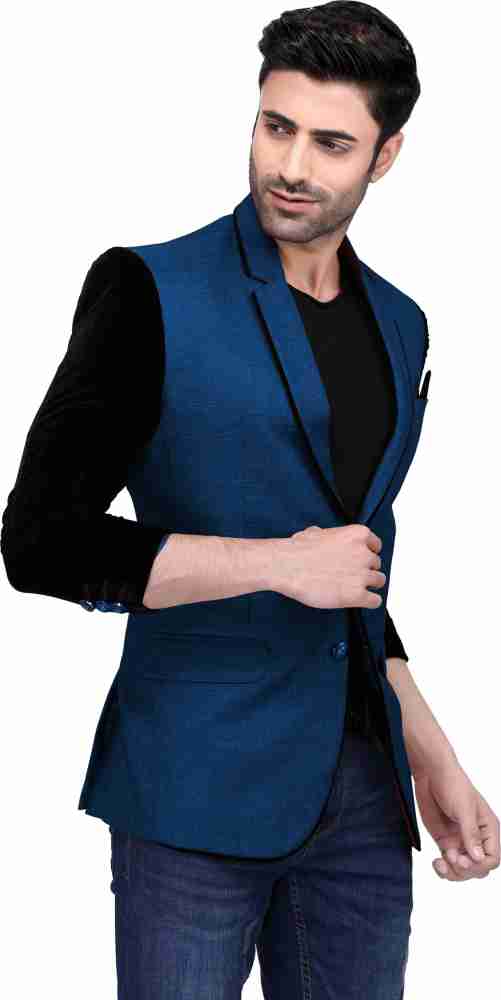 Blue half clearance blazer