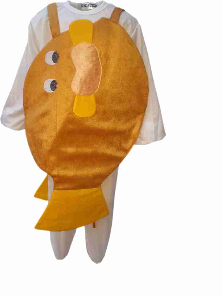 KAKU FANCY DRESSES Puffer Fish Costume -Mustard, 5-6 Years, For Boys &  Girls Kids Costume Wear Price in India - Buy KAKU FANCY DRESSES Puffer Fish  Costume -Mustard, 5-6 Years, For Boys