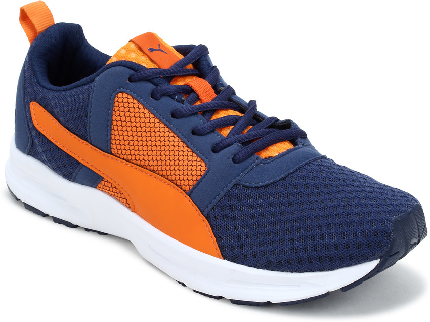 Puma shoes clearance blue and orange