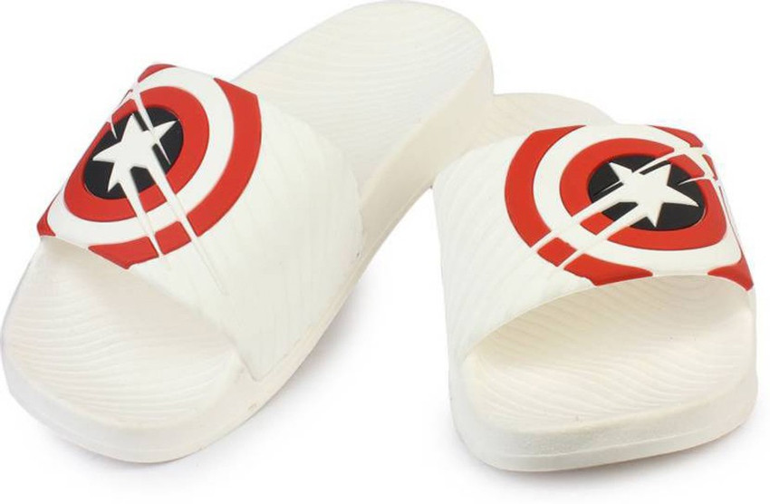 captain america flip flops