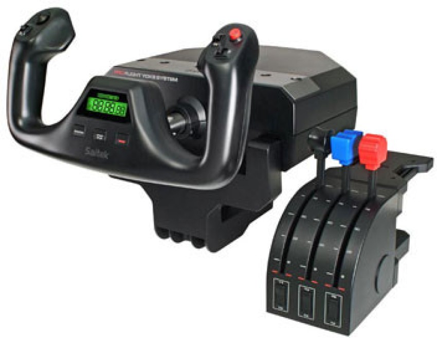 Saitek Pro flight Yoke system Joystick - Saitek : Flipkart.com