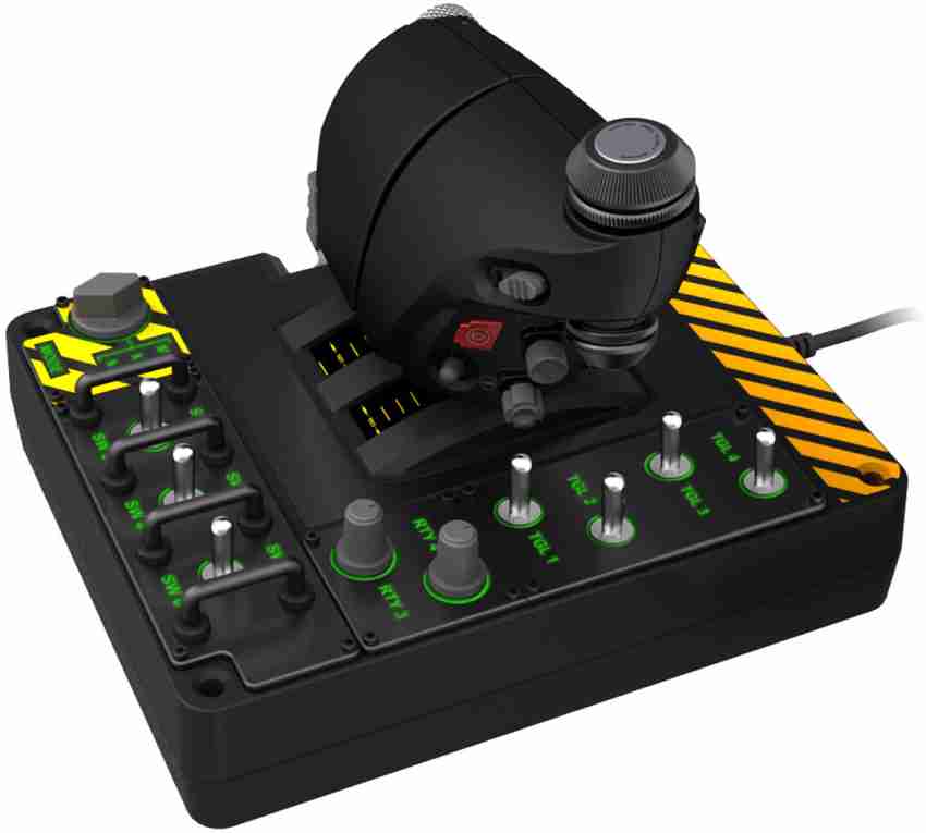 Saitek Pro Flight X-55 Rhino H.O.T.A.S. (Hands on Throttle and Stick)  System for PC Joystick - Saitek : Flipkart.com