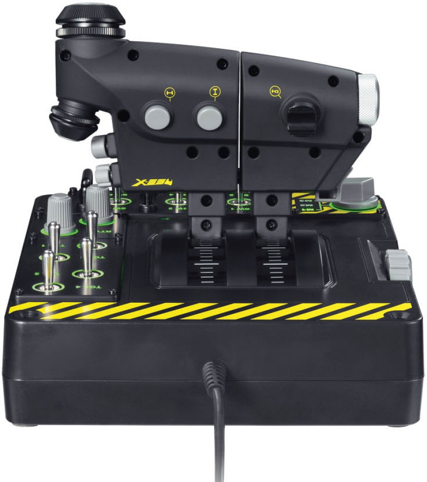 Saitek Pro Flight X-55 Rhino H.O.T.A.S. (Hands on Throttle and Stick)  System for PC Joystick - Saitek : Flipkart.com