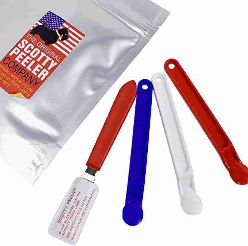 Scotty Peeler s Label & Sticker Remover - 3 Plastic Red, White