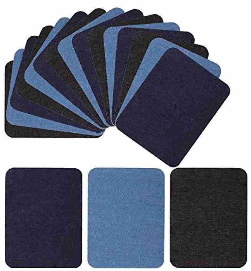 Iron On Jean Patches Denim Jean Repair Patches Kit Assorted Jacket 20