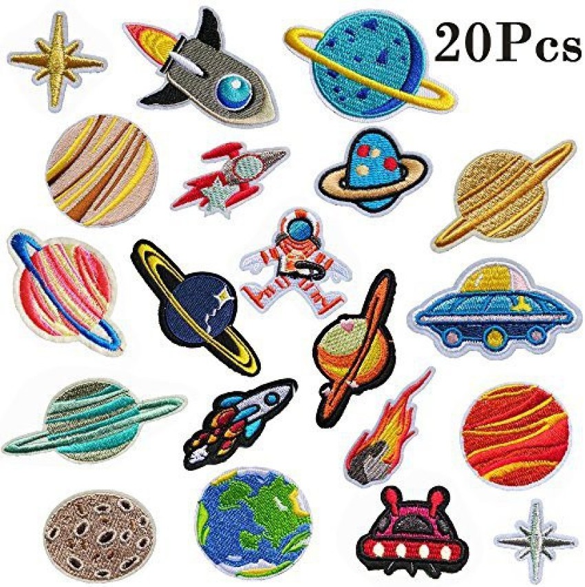 Genrc Iron On Patches - 20 Pcs Diy Sew Decoration Appliques Stickers  Embroidery Patches Cloth, Repair The Hole Stick - Iron On Patches - 20 Pcs  Diy Sew Decoration Appliques Stickers Embroidery
