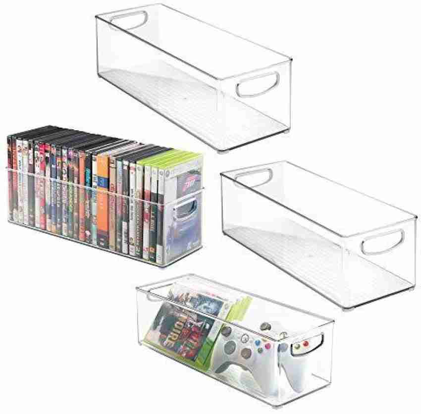 mDesign Plastic Arts and Crafts Organizer Storage Bin Container