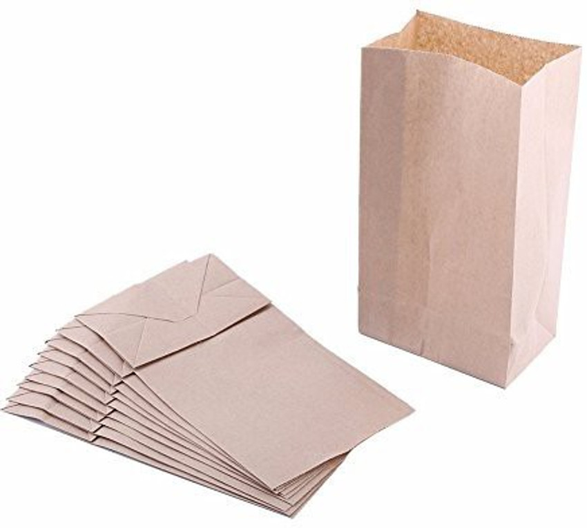 Brown top lunch bags