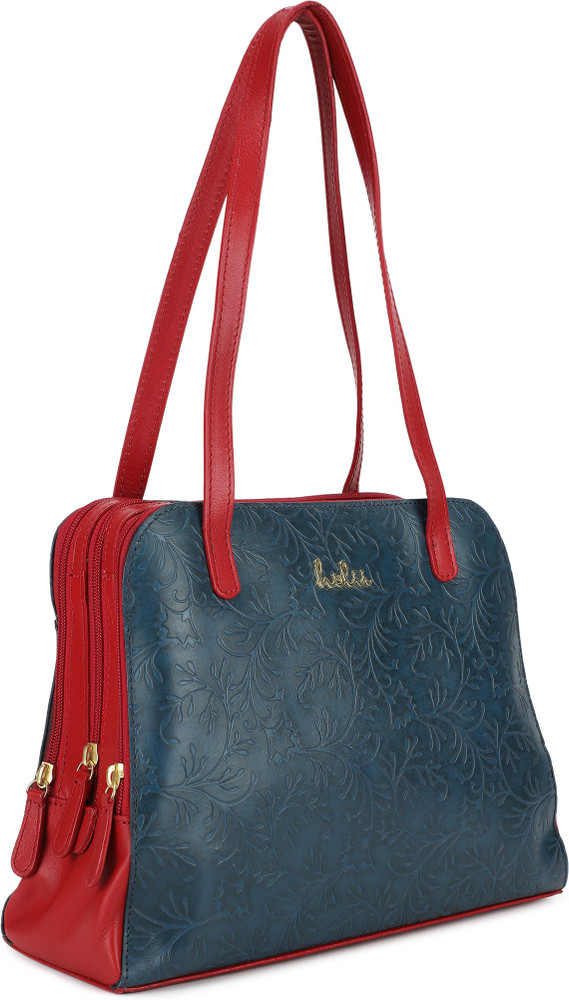 Buy holii Women Blue Maroon Shoulder Bag Blue Online Best Price in India Flipkart