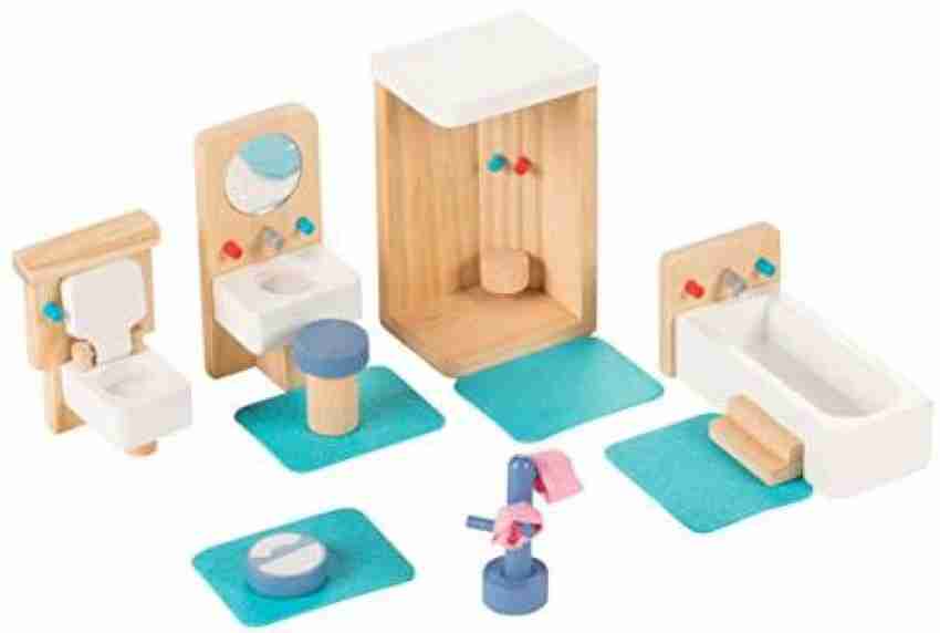 Bathroom dollhouse sale furniture