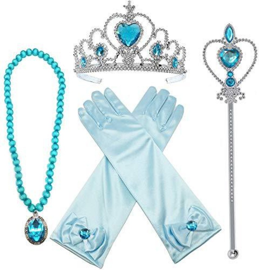 Frozen Princess Elsa Dress Elsa Crown Elsa Wand and Elsa 