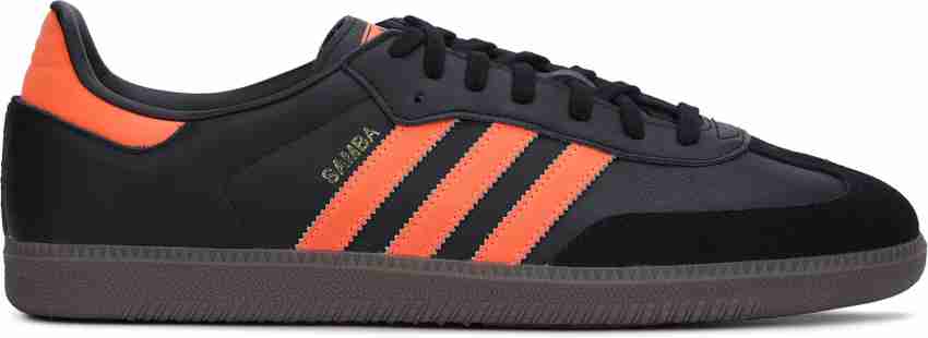Adidas samba black and orange new arrivals