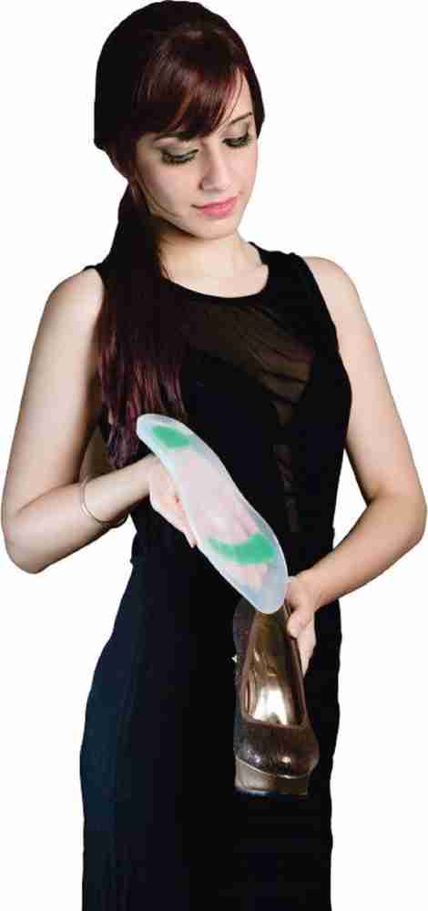 Solutions24x7 Insole Full Length Silicon Cushion Heel Pad Size 8