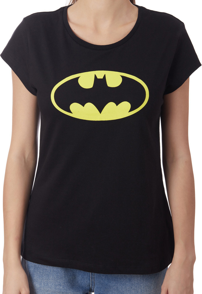 BATMAN By Free Authority Graphic Print Women Round Neck Black T Shirt Buy BATMAN By Free Authority Graphic Print Women Round Neck Black T Shirt Online at Best Prices in India Flipkart