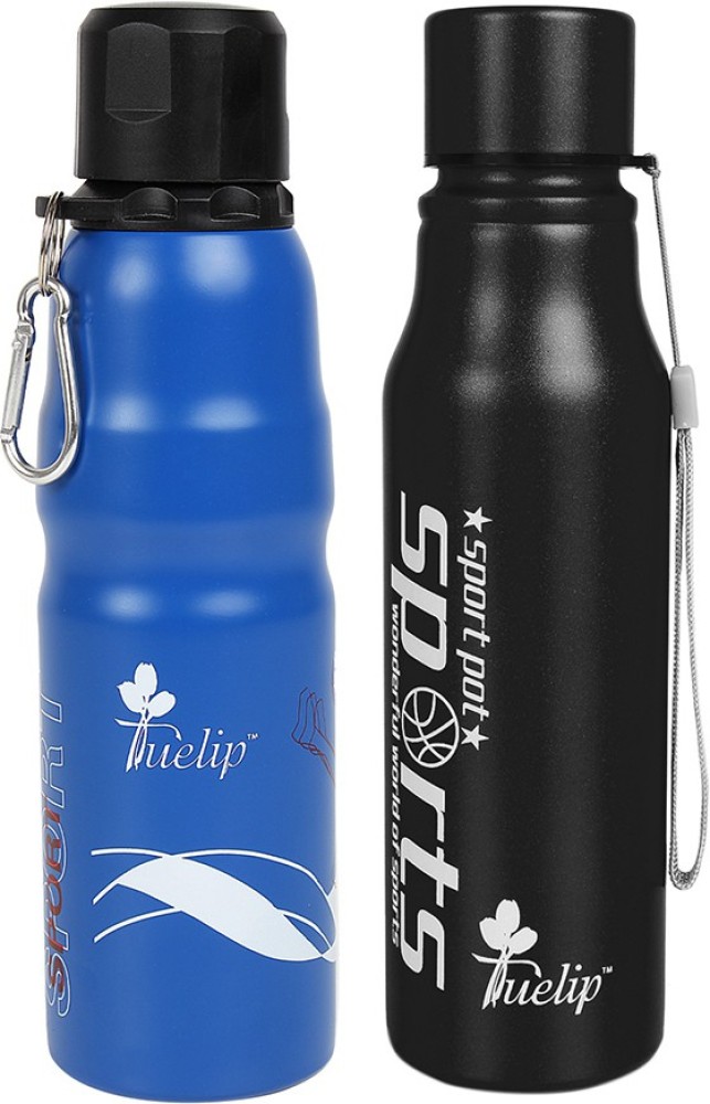 Tuelip Combo Sports Stainless Steel Bottle for School Going  Kids Girls & Boys,College,Gym,Sports 750 ml Water Bottles - School Water  Bottle