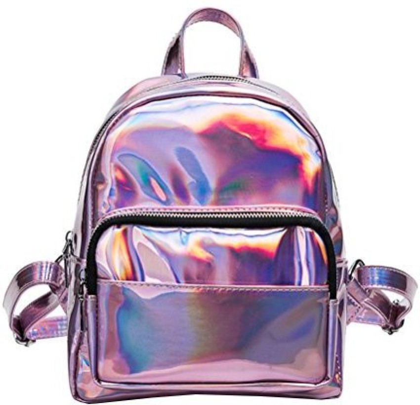 Pink discount holographic bags