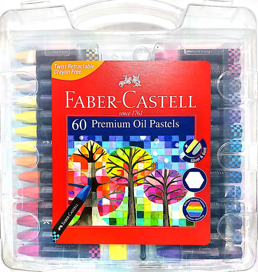 FABER-CASTELL Faber-Castell Premium Oil Pastel-60 Shade 