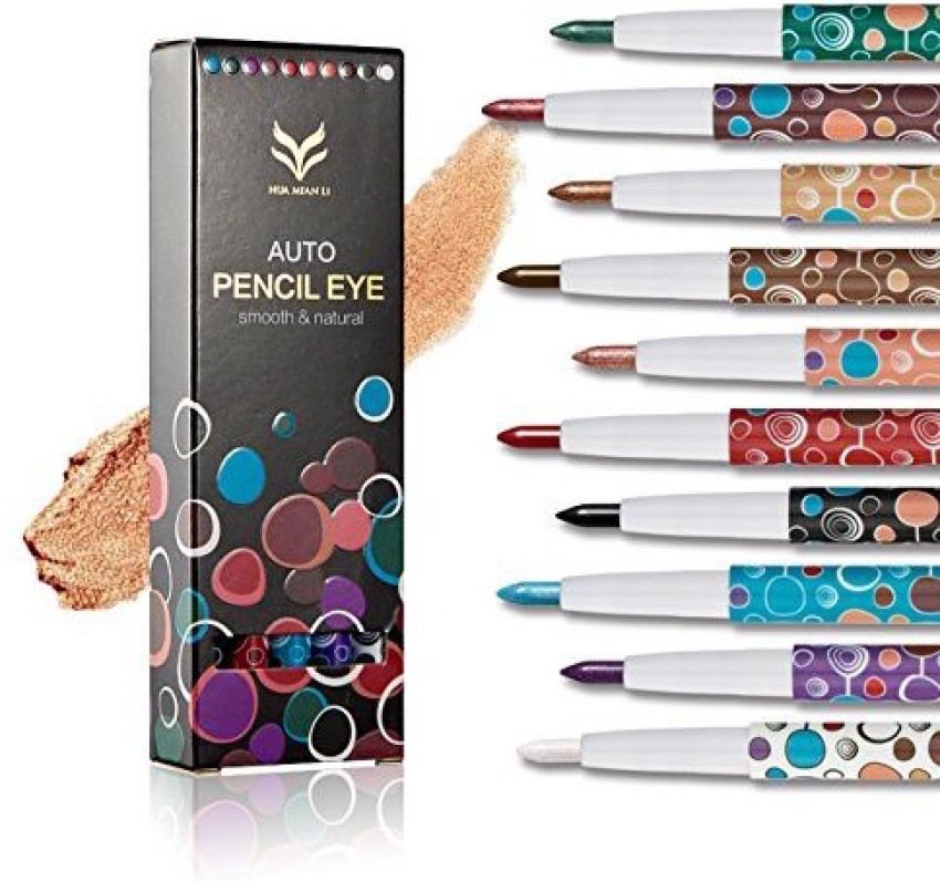 Ccbeauty 10 Colors Shimmer Pencil Stick Glitter Pen Eyeliner Pencil Eyebrow Silkworm Pen Waterproof Cosmetic Makeup Set 10 - Price in India, Buy Ccbeauty 10 Colors Shimmer Eyeshadow Pencil