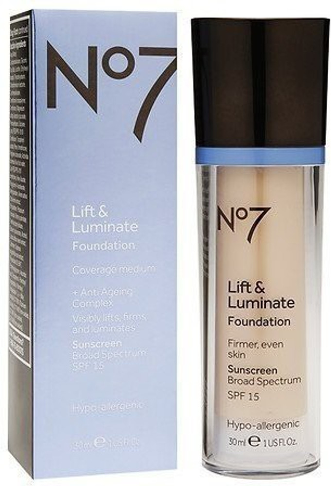 Boots No7 Lift Luminate Foundation Warm Ivory Foundation Price