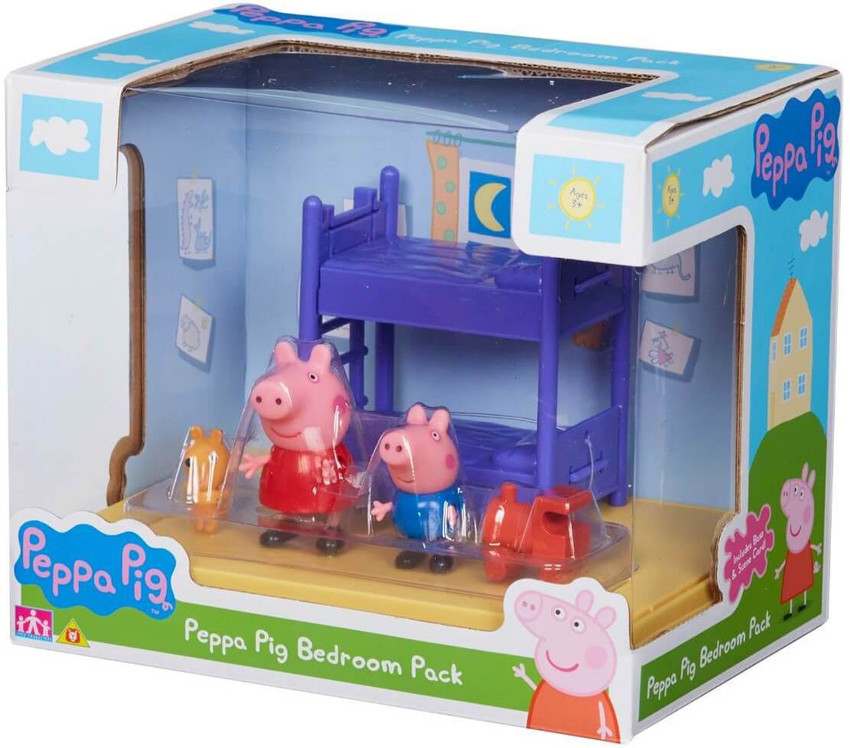 Peppa pig bedroom playset sales