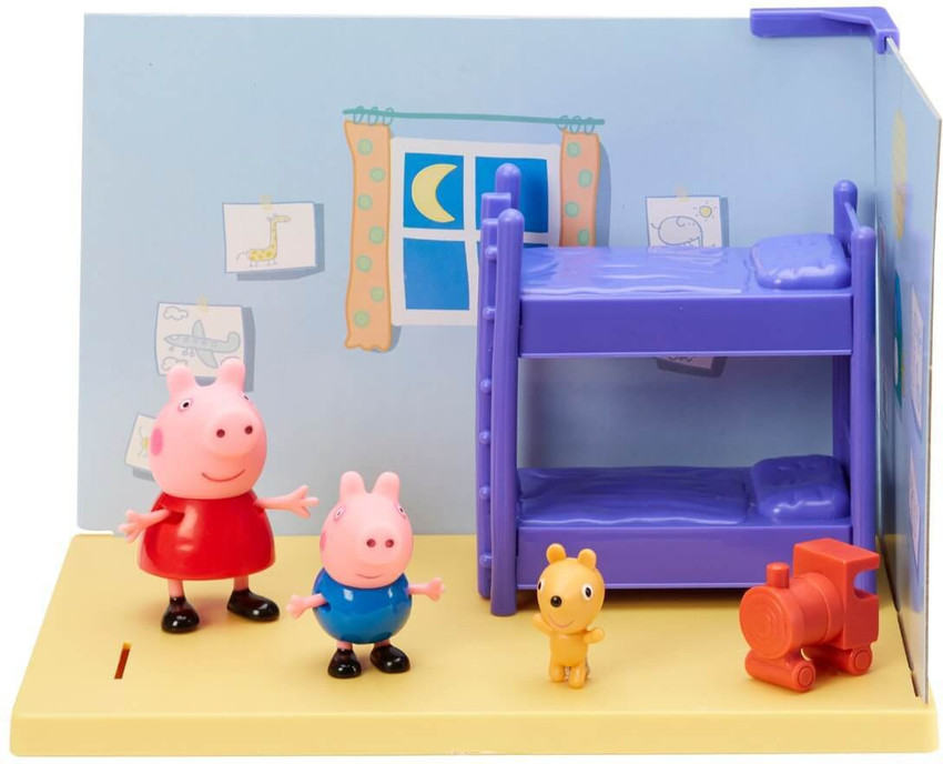 Peppa pig clearance bunk bed toy