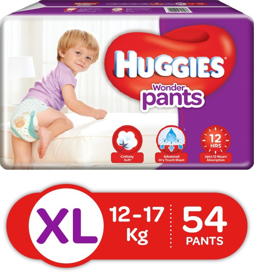 Huggies Wonder Pants Diaper  XL  Buy 54 Huggies Air Fresh Material Pant  Diapers for babies weighing  25 Kg  Flipkartcom
