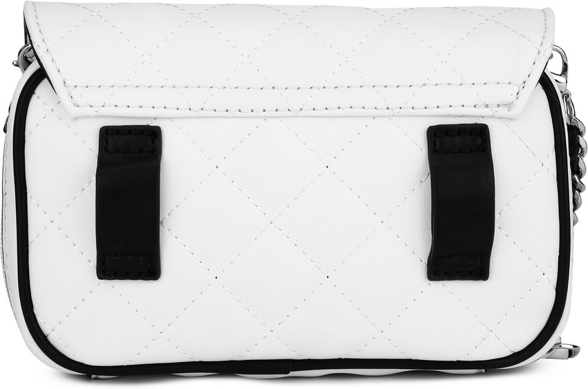 Guess sling best sale bag white