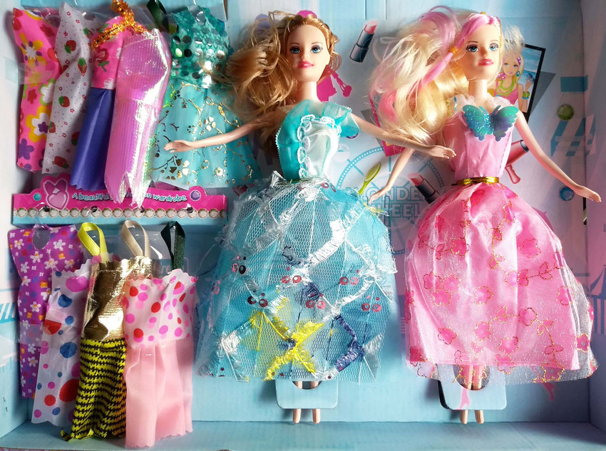 Barbie doll top house dress