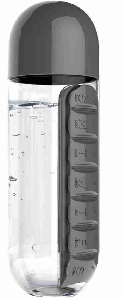 SEASPIRIT 7-Days 3-Times Daily Pill Box Organizer with Water Bottle Weekly  Seven Compartments with Drinking Bottle Easy Carrying(PACK OF 2, multi  Color ) Pill Box Price in India - Buy SEASPIRIT 7-Days