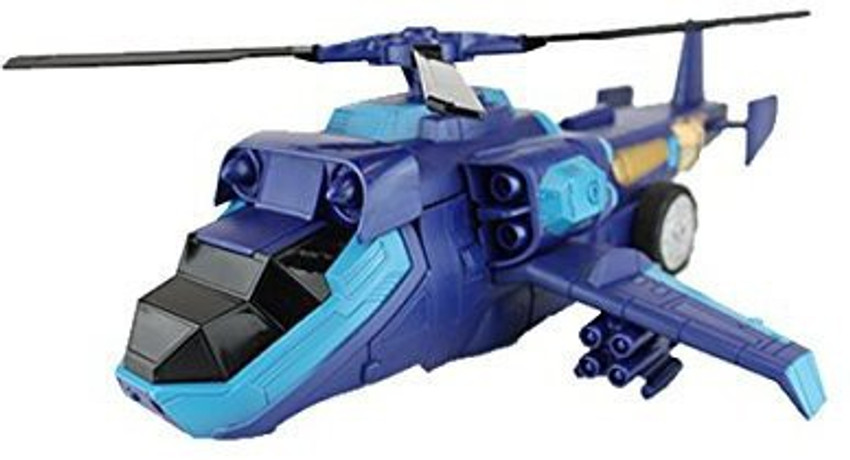 Remote control shop helicopter transformer