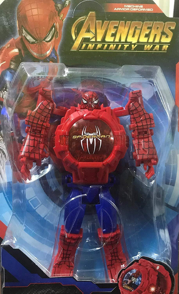 Transforming spiderman toy 2025