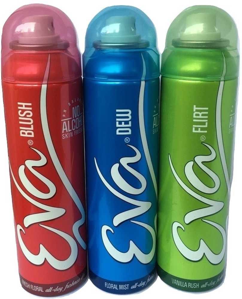 EVA FLIRT BLUSH AND DEW Deodorant Spray For Women Price in