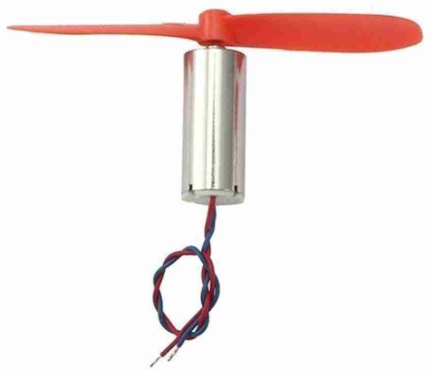 AMICIKART 4pcs Coreless DC Motor 3.7V 50000RPM With 4 Helicopter