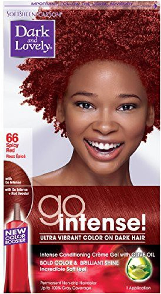 Dark And Lovely Go Intense Spicy Red Dark And Lovely Hair Color Go Intense