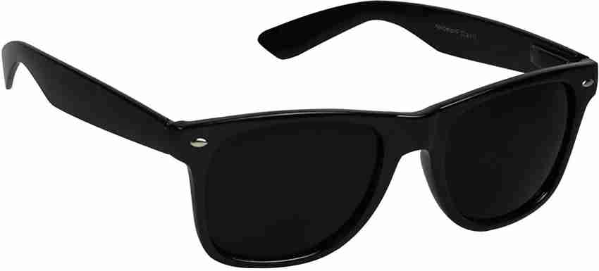 Buy GLISSADE Wayfarer Sunglasses Black For Men & Women Online @ Best Prices  in India