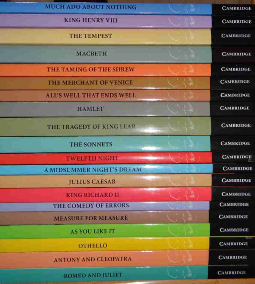 New Cambridge Shakespeare Series 20 Volume Set South Asian Edition