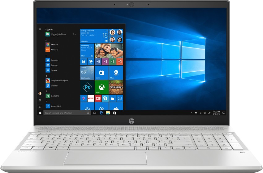 HP Pavilion 15 AMD Ryzen 5 Quad Core 2500U - (8 GB/1 TB HDD/128 GB  SSD/Windows 10 Home) 15-cw0027AU Laptop