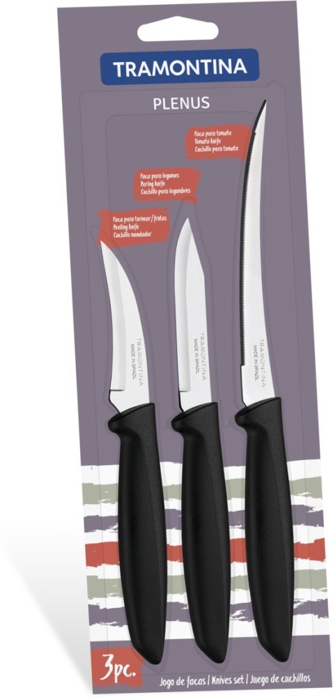 Tramontina Plenus Knife Set With Stainless Steel Blades And