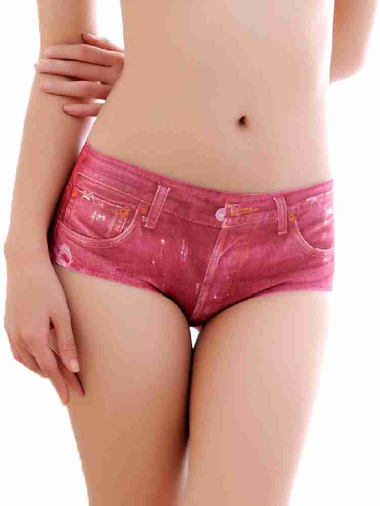 Kaamastra Self Design Women Pink Hotpants - Buy Kaamastra Self