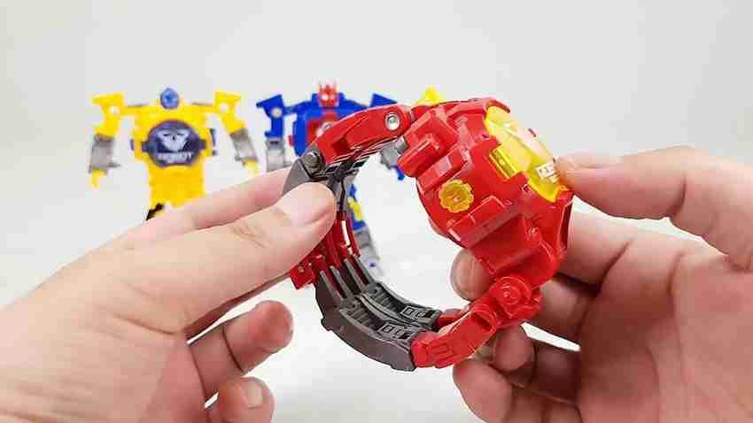 august War Iron man robot Transformer converting Wrist watch for