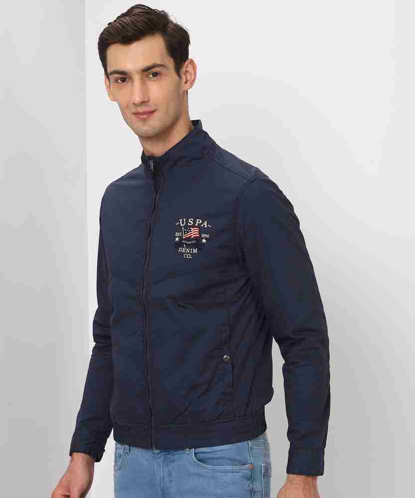 U.S. POLO ASSN. Full Sleeve Solid Men Jacket Buy U.S. POLO ASSN